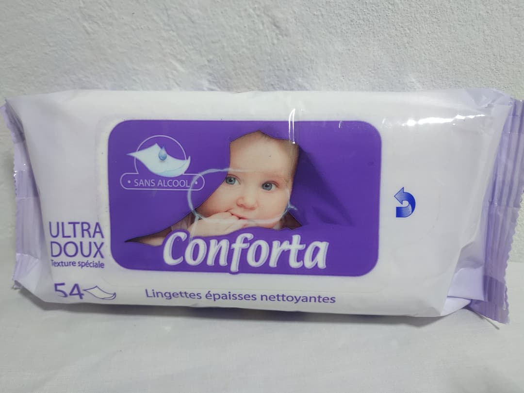 Conforta Lingettes Bébé – Ultra Doux